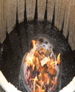Brazero sur feu de chne pour tonneaux Tonnellerie SIRUGUE